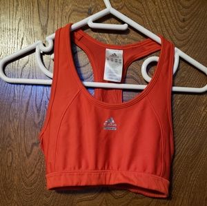 Addidas Neon Orange Sports Bra